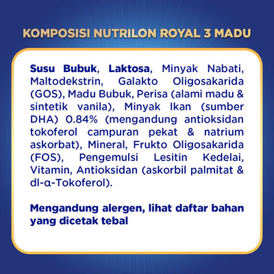 Nutrilon Royal 3 Madu 1800gr