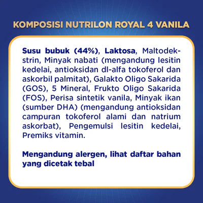Nutrilon Royal 4 Vanilla 800gr (edit)