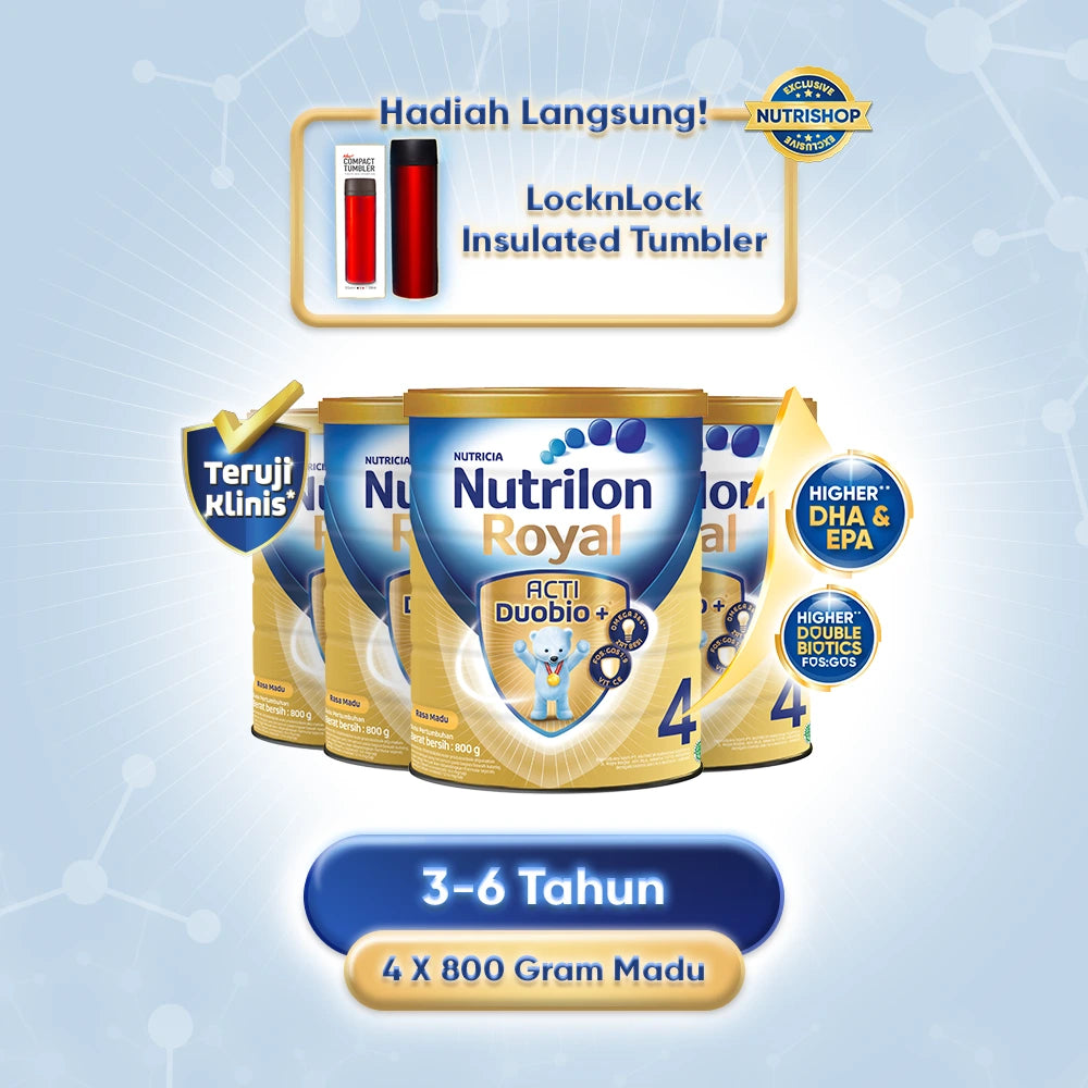 Nutrilon Royal 4 Madu 800gr x 4Pcs